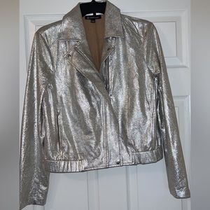 Gold Moto jacket